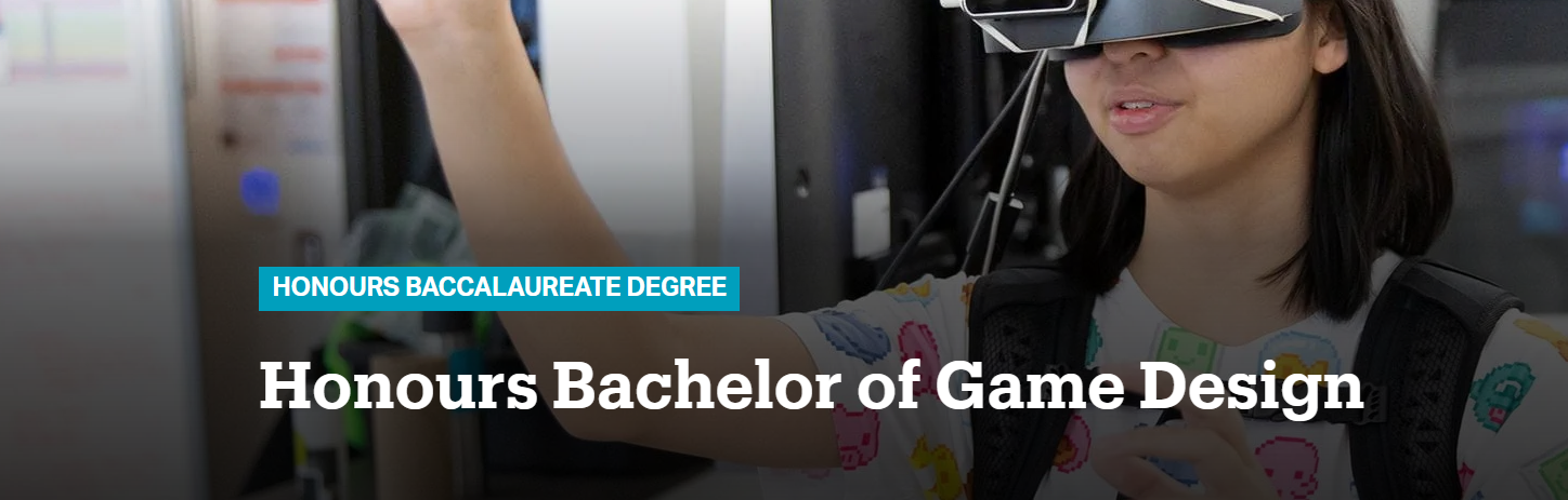 Honours Bachelor of Game Design