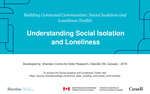 Understanding Social Isolation and Loneliness by Sheridan Centre for Elder Research