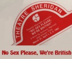 No Sex Please, We’re British, March 31 – April 3, 1982 by Theatre Sheridan