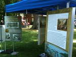 Black History poster displayed at Oakville Museum’s Emancipation Day Family Picnic, 2015.