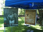 Black History poster displayed at Oakville Museum’s Emancipation Day Family Picnic, 2015.